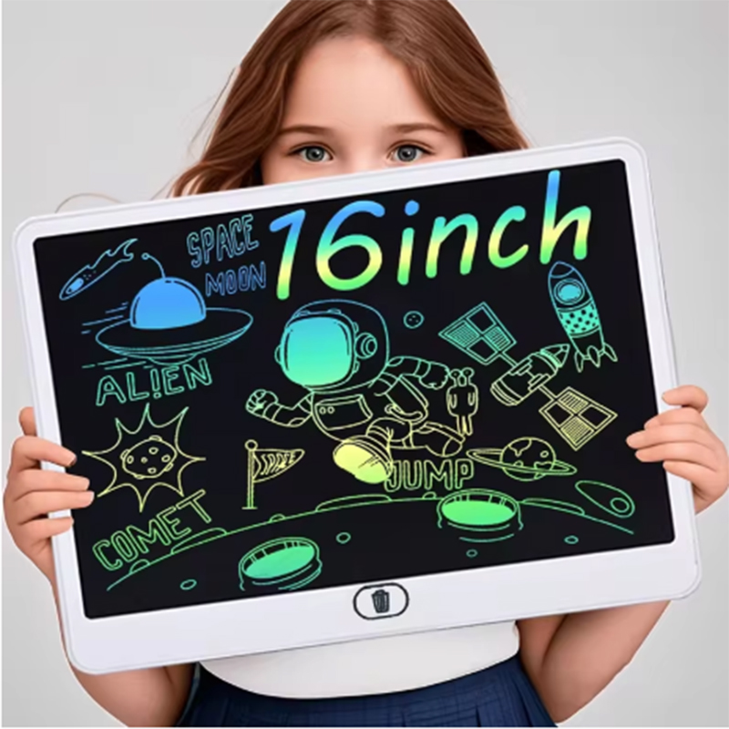 Kids Education Drawing - 16 Zoll LCD-Zeichenbrett für Kinder, tragbares