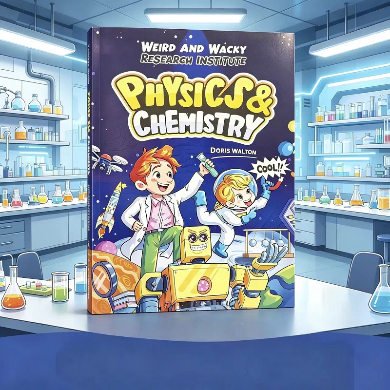Kids Early Education Books - Wissenschafts-Comic-Buch für Kinder im Vorschulalter, grundlegende