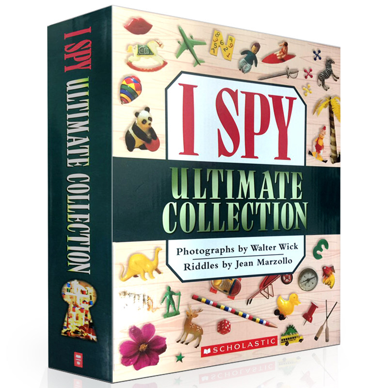 Kids Early Education Books - 10-Bücher-Set I Spy Ultimate Collection Visual