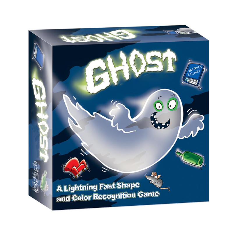 Sight Word Game - Geister-Brettspiel Spaßiges Familien-Blitz-Kartenspiel für Erwachsene und