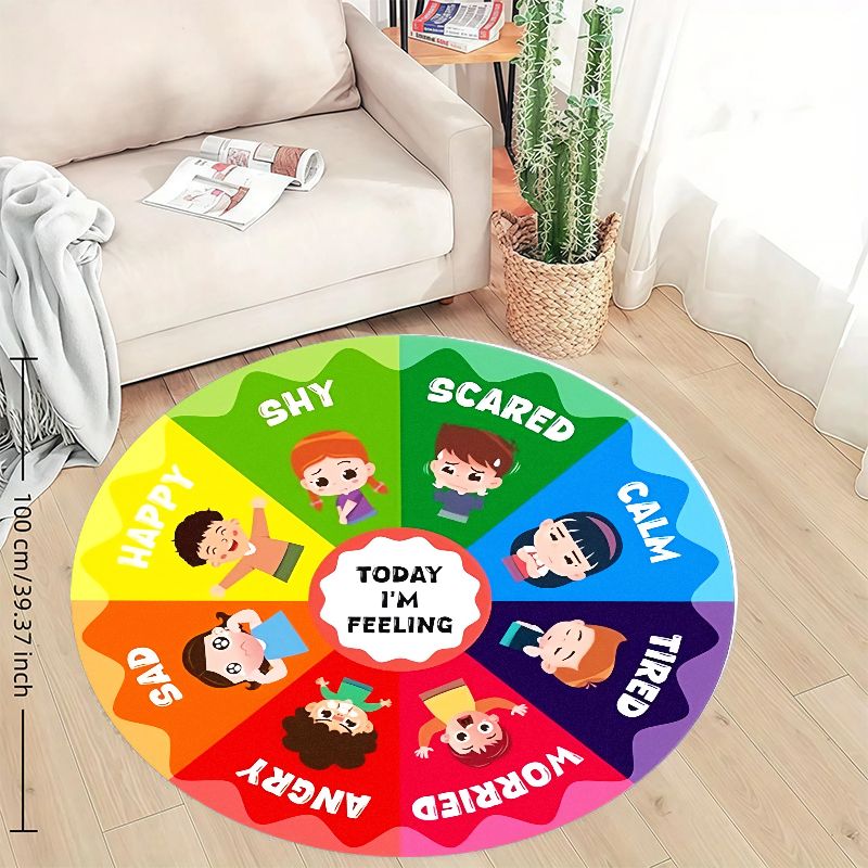 Emotionsrad Kinder-Teppich aus – Kids Education Rug Bewertung und Preis