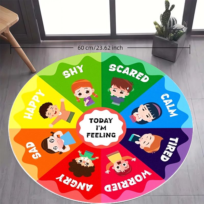 Emotionsrad Kinder-Teppich aus – Kids Education Rug Bewertung und Preis