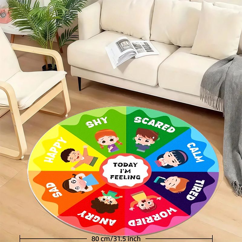 Emotionsrad Kinder-Teppich aus – Kids Education Rug Bewertung und Preis
