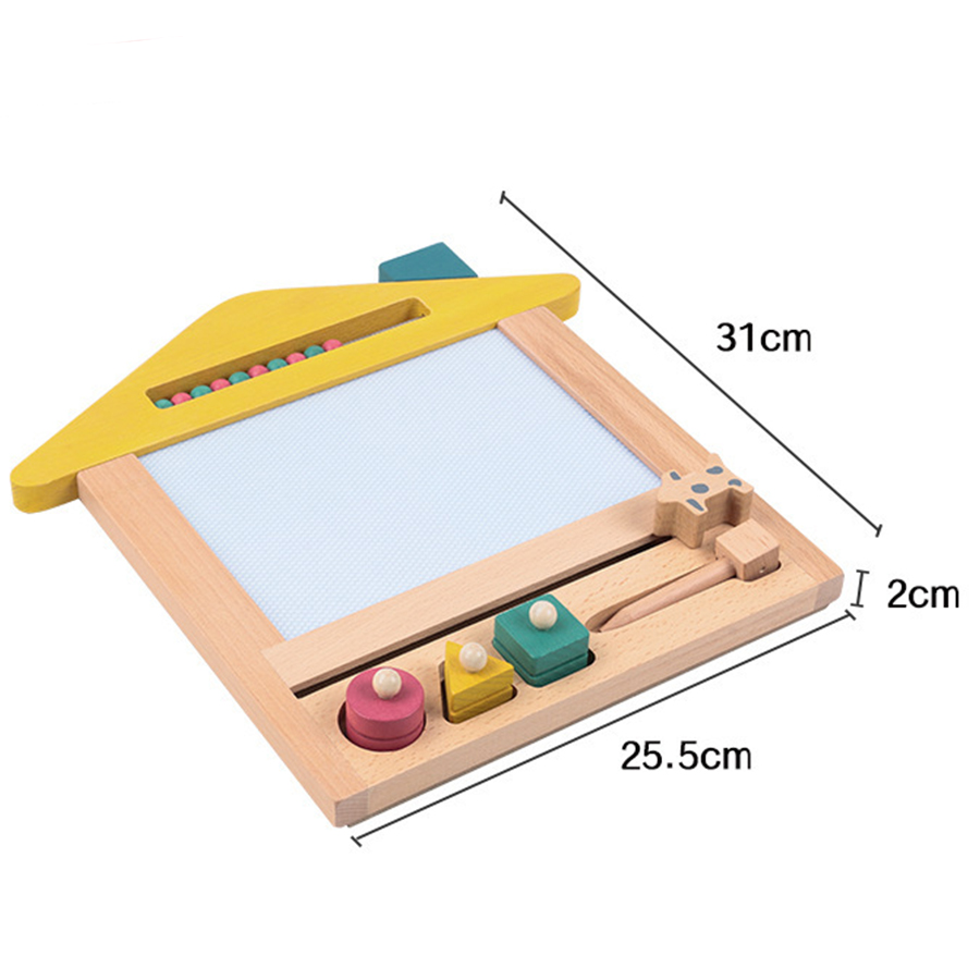 Magnetisches DIY Zeichenbrett  – Kids Education Drawing Bewertung und Preis