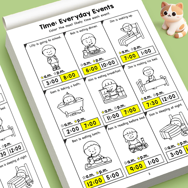 Lernheft für Kinder zum Thema  – Kids Education Worksheet Bewertung und Preis