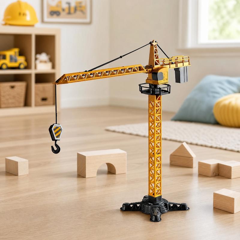 Turmkran-Spielzeug, simulierte – Kids Education And You Bewertung und Preis