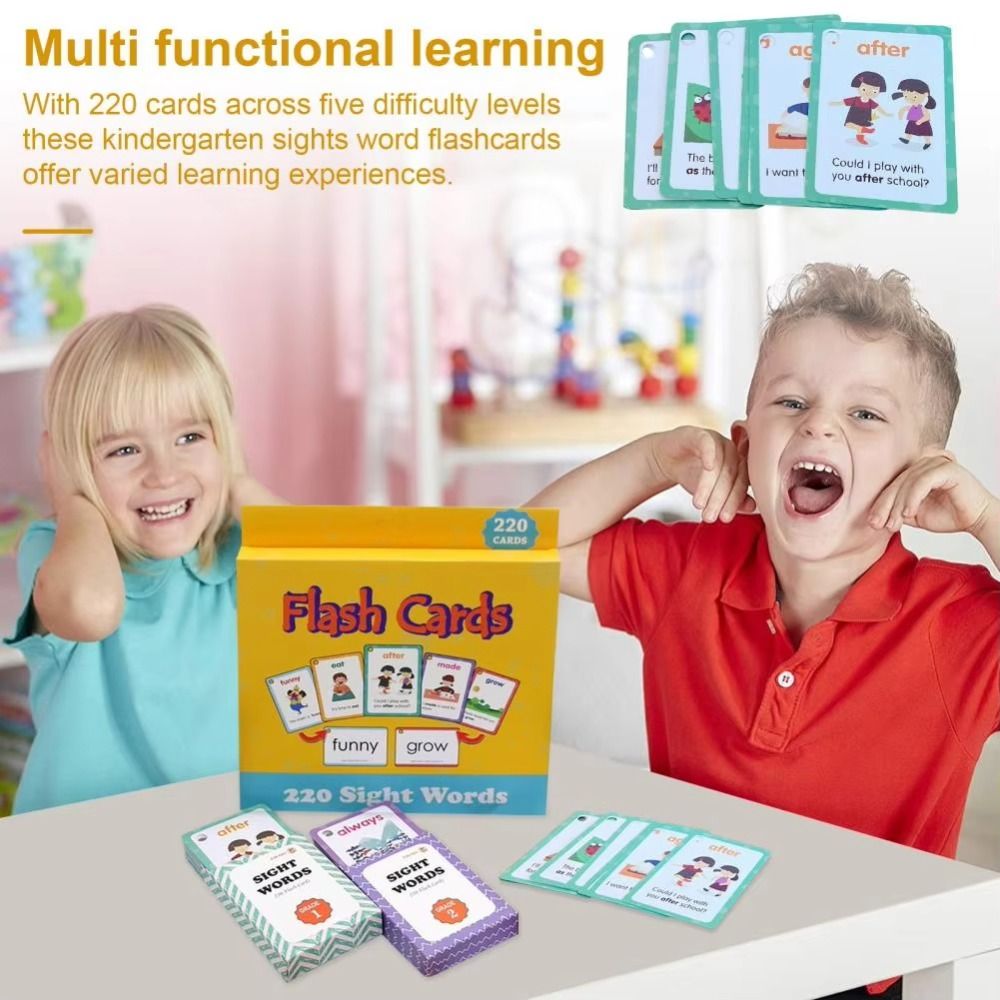 Papierkarten mit häufig verwen – Sight Word Game Bewertung und Preis