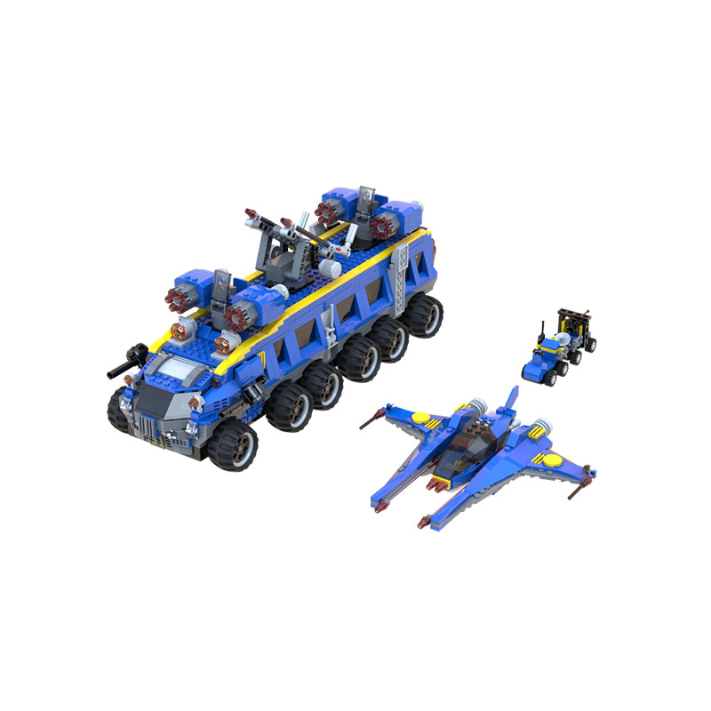 1379PCS MOC Earth Defense HQ – – Kids Definition Of Education Bewertung und Preis