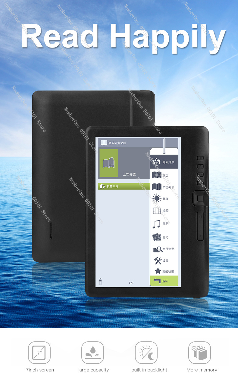 7 Zoll M7 E-Ink E-Reader Table – Kids Educational Reader Bewertung und Preis