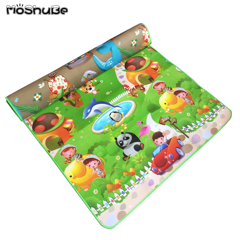 180*120 cm Baby Spielen Matte  – Kids Education Rug Bewertung und Preis