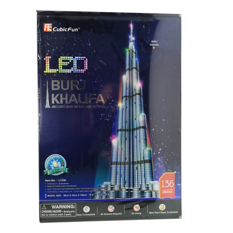 3d puzzles 1,5 m dubai burj kh – Kids Education In Dubai Bewertung und Preis