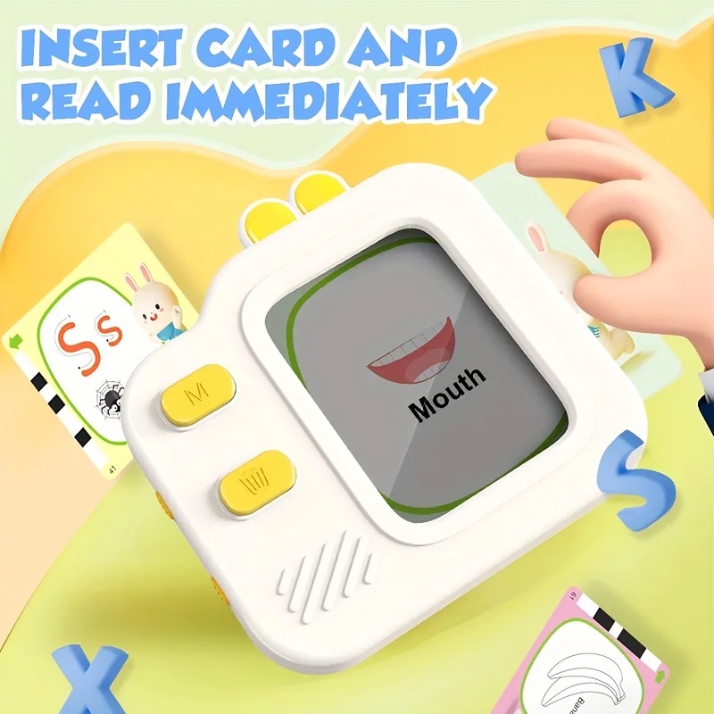 Lernkarten-Lesegerät für Klein – Kids Educational Reader Bewertung und Preis