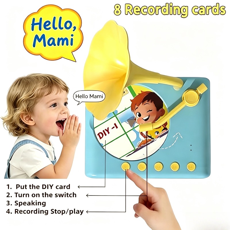 Pädagogischer Phonograph-Karte – Kids Educational Reader Bewertung und Preis