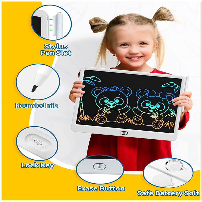 13/16 Zoll LCD Zeichentablett  – Kids Education Drawing Bewertung und Preis