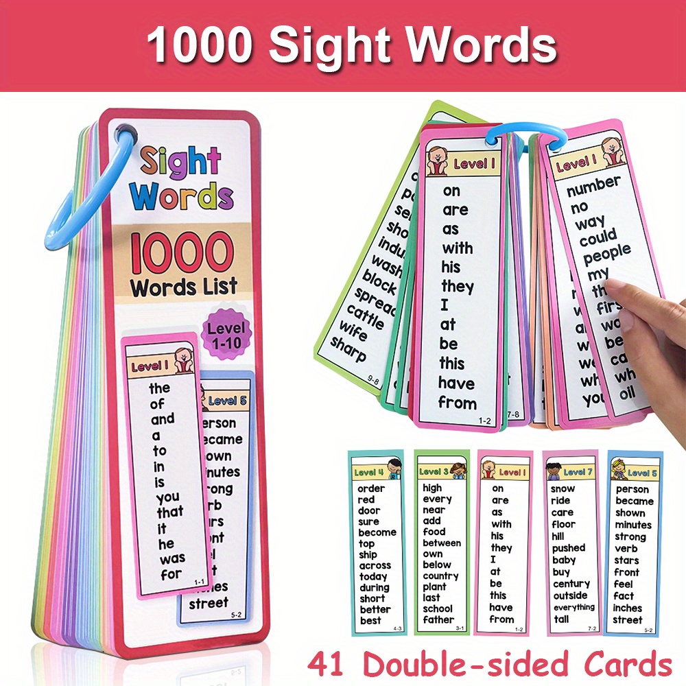 1000 Sichtwörter-Lernkarten fü – Sight Word Game Bewertung und Preis