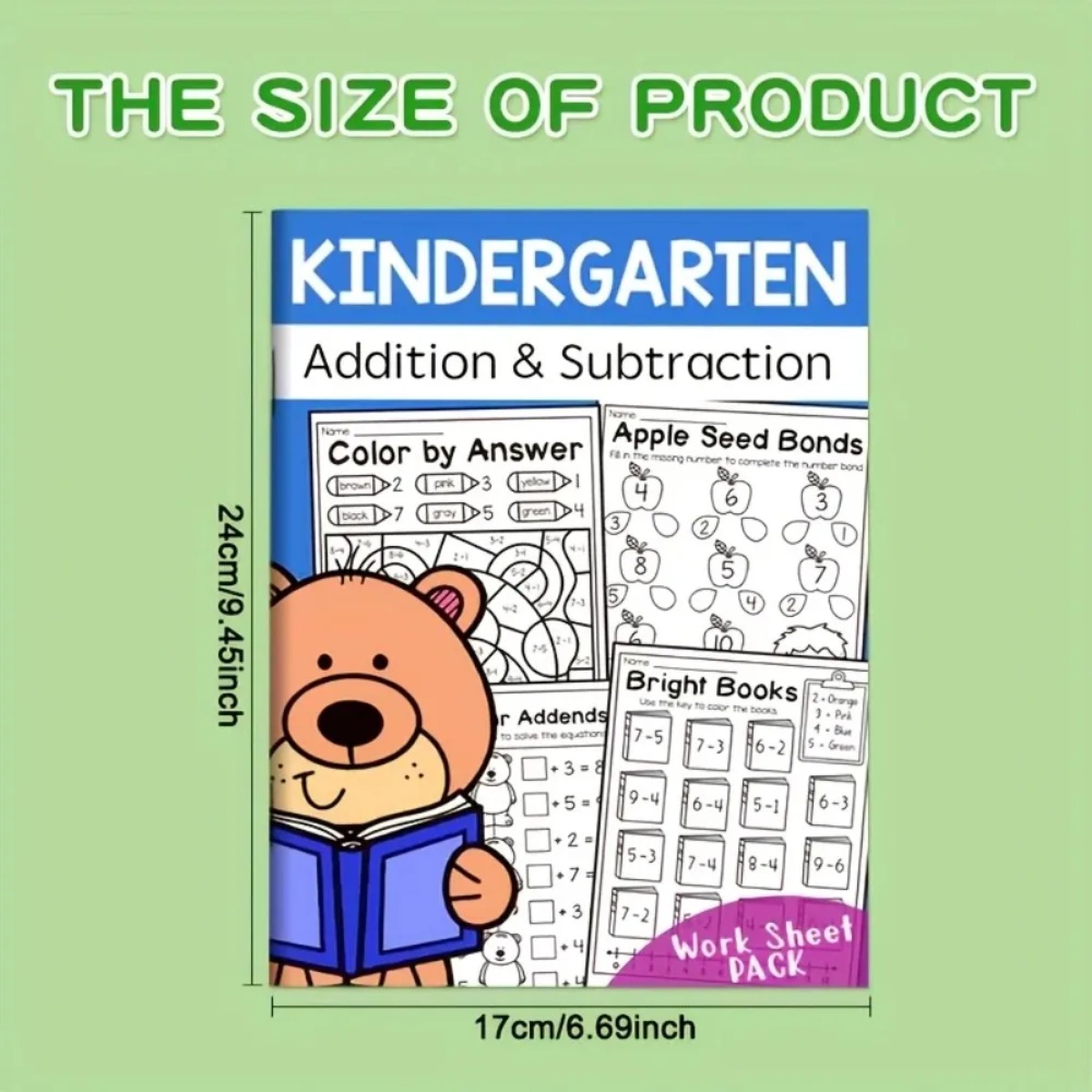 Additions- und Subtraktions-Ar – Kids Education Worksheet Bewertung und Preis