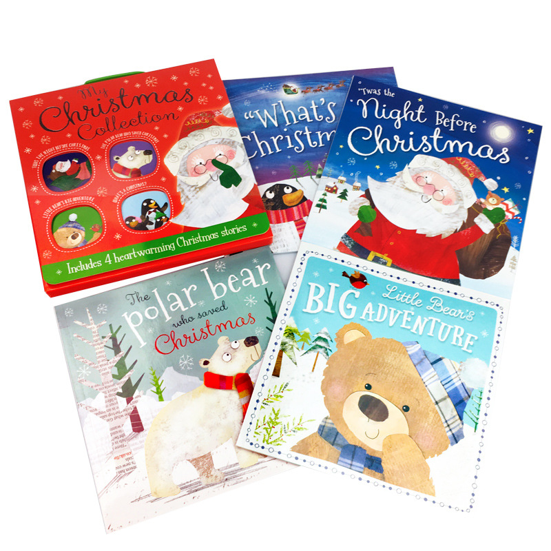 4 bücher Mein Weihnachten Engl – Kids Early Education Books Bewertung und Preis