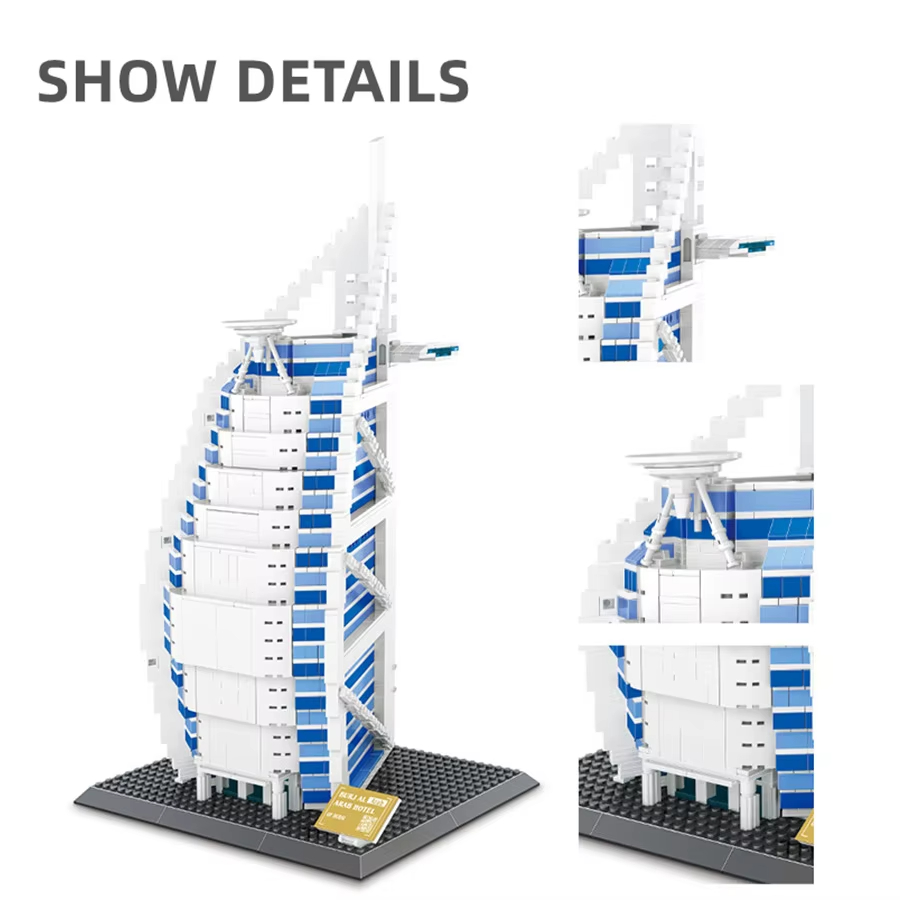 1306-teiliger Burj Al Arab Hot – Kids Education In Dubai Bewertung und Preis
