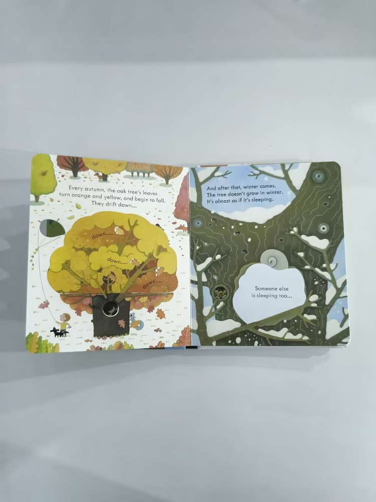 Usborne Peep Inside A Tree 3D- – Kids Early Education Books Bewertung und Preis
