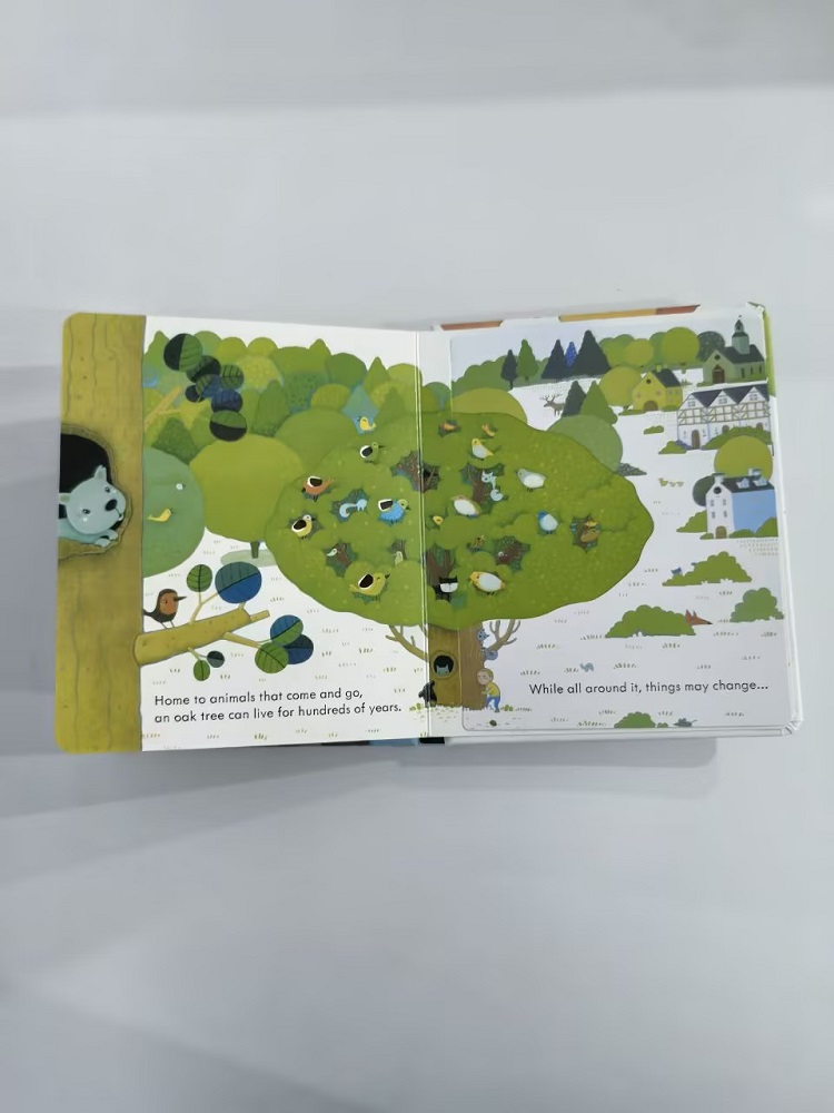 Usborne Peep Inside A Tree 3D- – Kids Early Education Books Bewertung und Preis