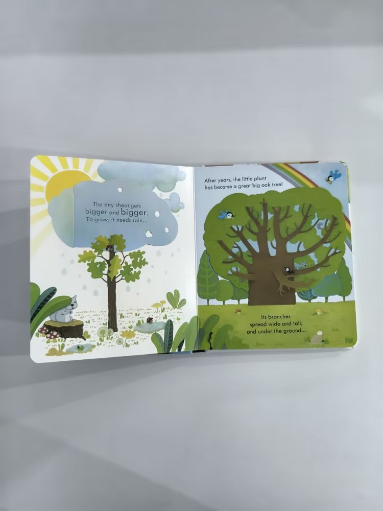 Usborne Peep Inside A Tree 3D- – Kids Early Education Books Bewertung und Preis