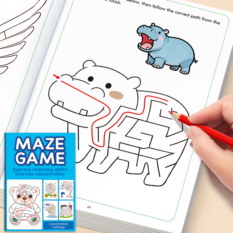 Labyrinth-Zeichenbuch für Kind – Kids Definition Of Education Bewertung und Preis