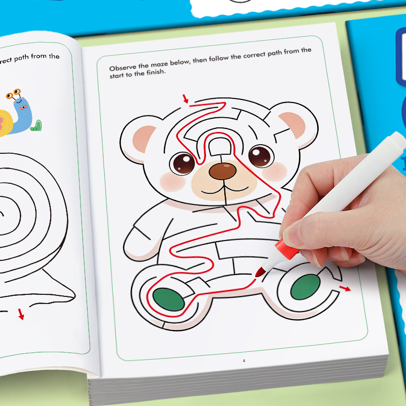 Labyrinth-Zeichenbuch für Kind – Kids Definition Of Education Bewertung und Preis