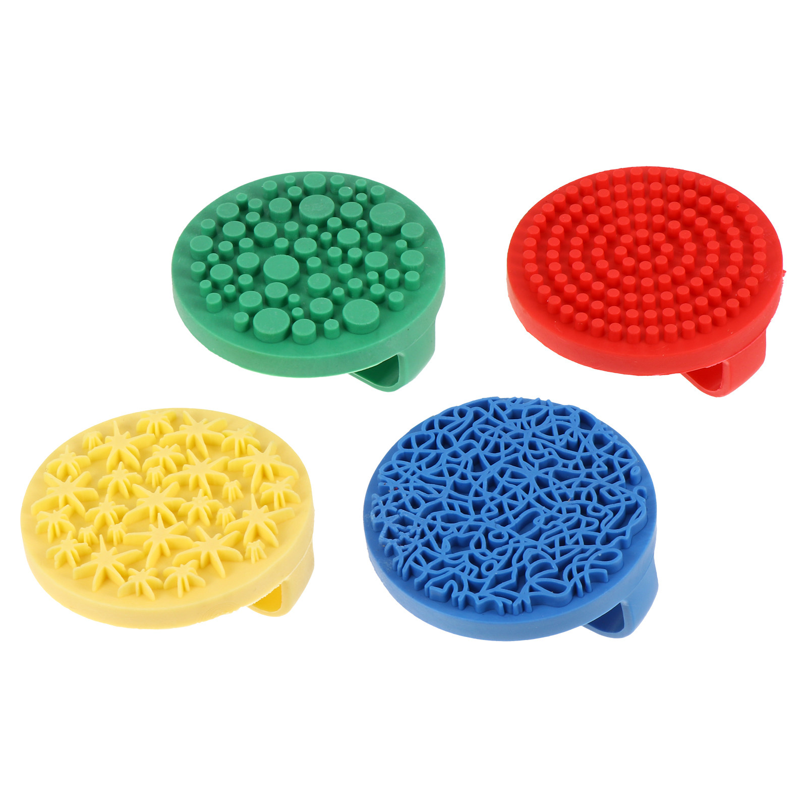 4 Stück Gummistempel mit versc – Kids Education Drawing Bewertung und Preis