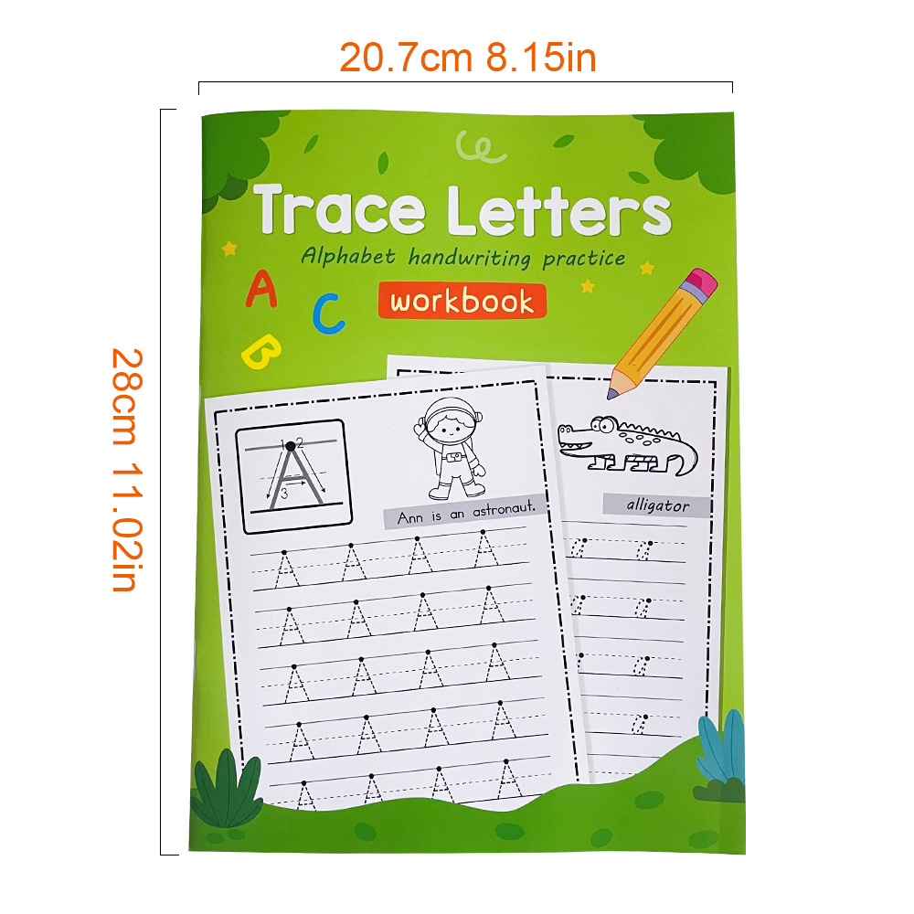 Alphabet Frühpädagogik Übungsh – Kids Education Worksheet Bewertung und Preis